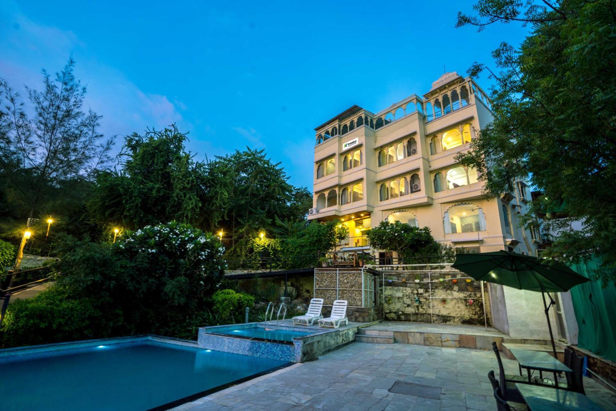 Hotel Treebo The Aravali Getaway Udaipur Exterior foto